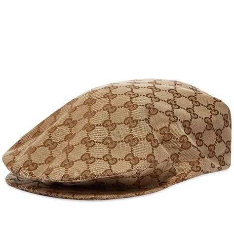 black vintage gucci cap|gucci flat cap.